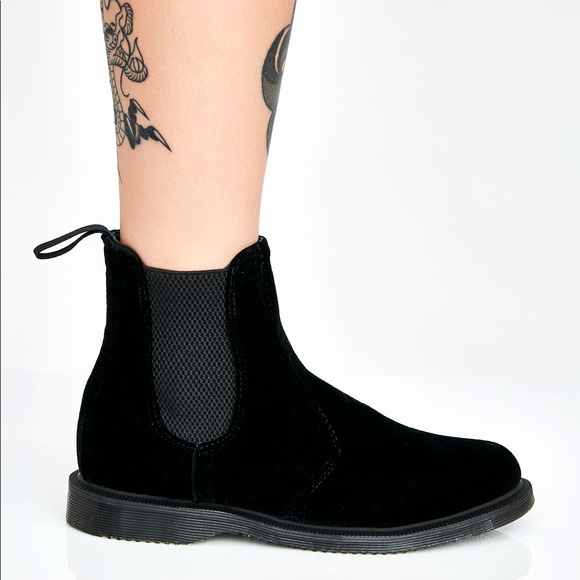 flora velvet dr martens